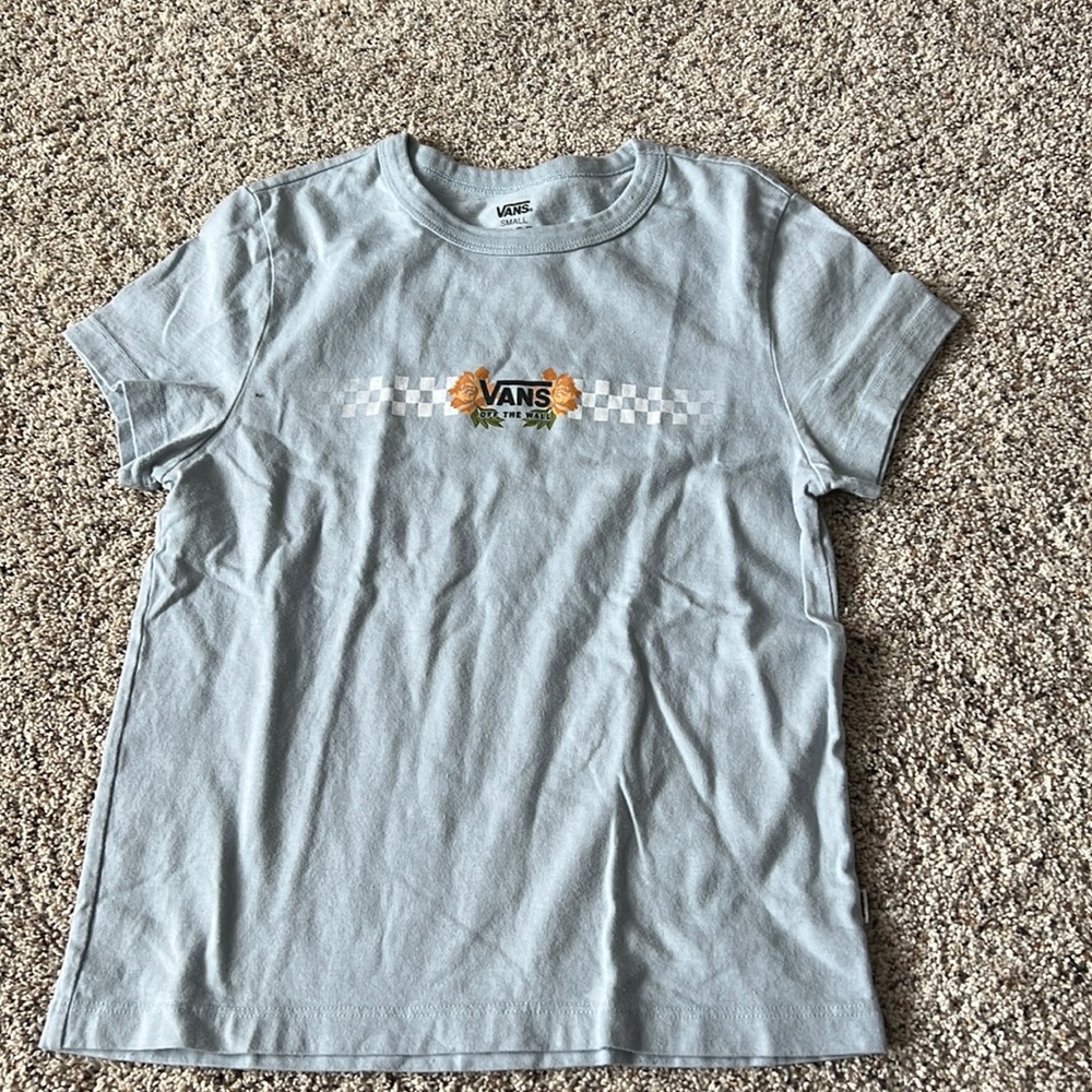 Vans Blue Baby Tee